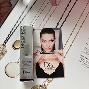 DIOR DIORSHOW Pump 'N' Volume Mascara Squeezable 090 Black 0.14OZ 4g Travel Size